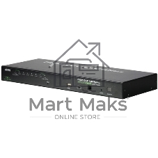 Переключатель KVM ATEN CS1716i-AT-G 16-портовый PS/2-USB KVM Over the NET переключатель c доступом c локального и удаленых рабочих мест.