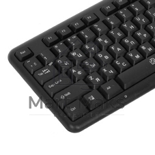 Клавиатура проводная Oklick 180M, PS/2, черный