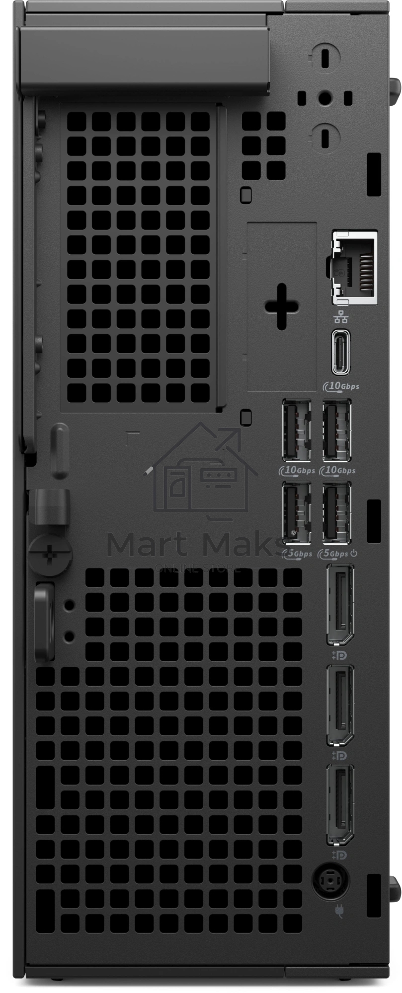 Неттоп Dell Pro Max FCM2250 Micro Core Ultra 7 265 (2.4) 16Gb SSD1Tb RTX A1000 8Gb Windows 11 Pro GbitEth WiFi BT 280W мышь клавиатура черный (DPMM-7642)