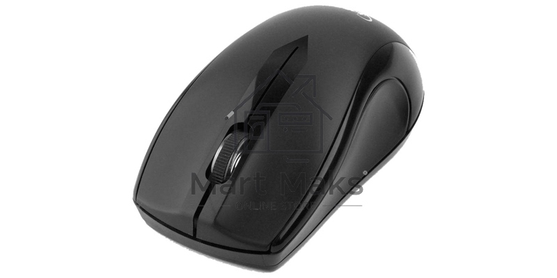 Мышь беспроводная Gembird MUSW-320 черный, 1000 dpi, радиоканал, USB, кнопки - 3