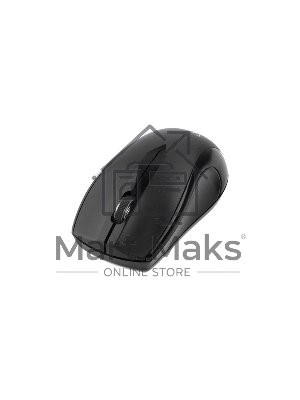 Мышь беспроводная Gembird MUSW-320 черный, 1000 dpi, радиоканал, USB, кнопки - 3