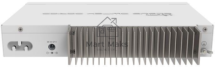 Коммутатор MikroTik CRS309-1G-8S+IN 8 SFP+, dual-core 800MHz CPU, 512MB RAM, POE, RS232 serial port