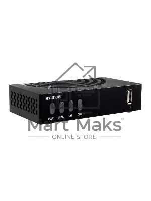 Ресивер TV HYUNDAI H-DVB440 черный Цифровой