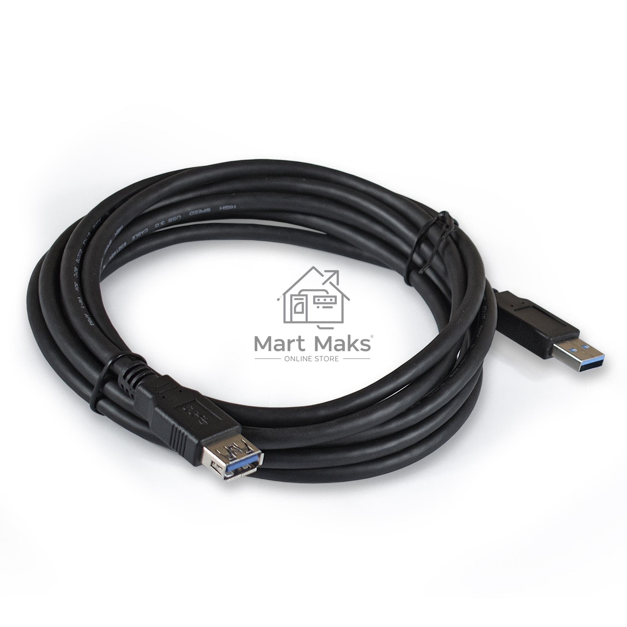 Удлинитель Exegate EX284934RUS USB 3.0 ExeGate EX-CC-USB3-AMAF-5.0 (Am/Af, 5м)