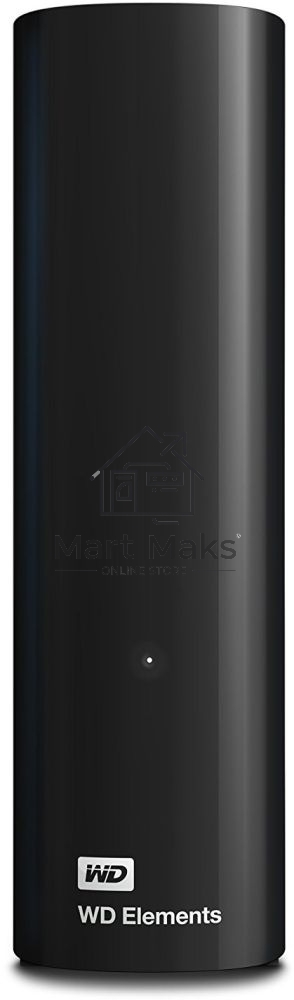 Накопитель на жестком магнитном диске WD Внешний жёсткий диск WD Elements Desktop WDBWLG0080HBK-EESN 8ТБ 3,5