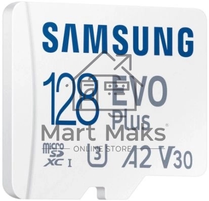 Флеш карта microSDXC 128Gb Samsung MB-MC128SA EVO PLUS + adapter