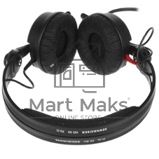 Проводные наушники Sennheiser HD 25 черный, накладные, Jack 3.5 мм