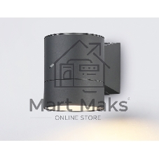 Светильник Ambrella light ST3301 GR серый IP54 GX53 max 15W 115*90*140