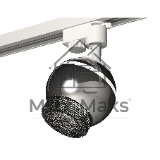 Светильник Ambrella light XT1104002 PSL/BK серебро полированное/тонированный GU5.3 LED 3W 4200K (A2520, C1104, N7192)