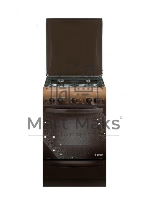 Плита газовая Gefest ПГ 5100-02 0010 коричневый, конфорок 4 шт, духовка 52 л, 50 см x 85 см x 58.5 см