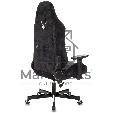 Кресло игровое Бюрократ Knight N1 Fabric черный Light-20, с подголов. крестовина металл