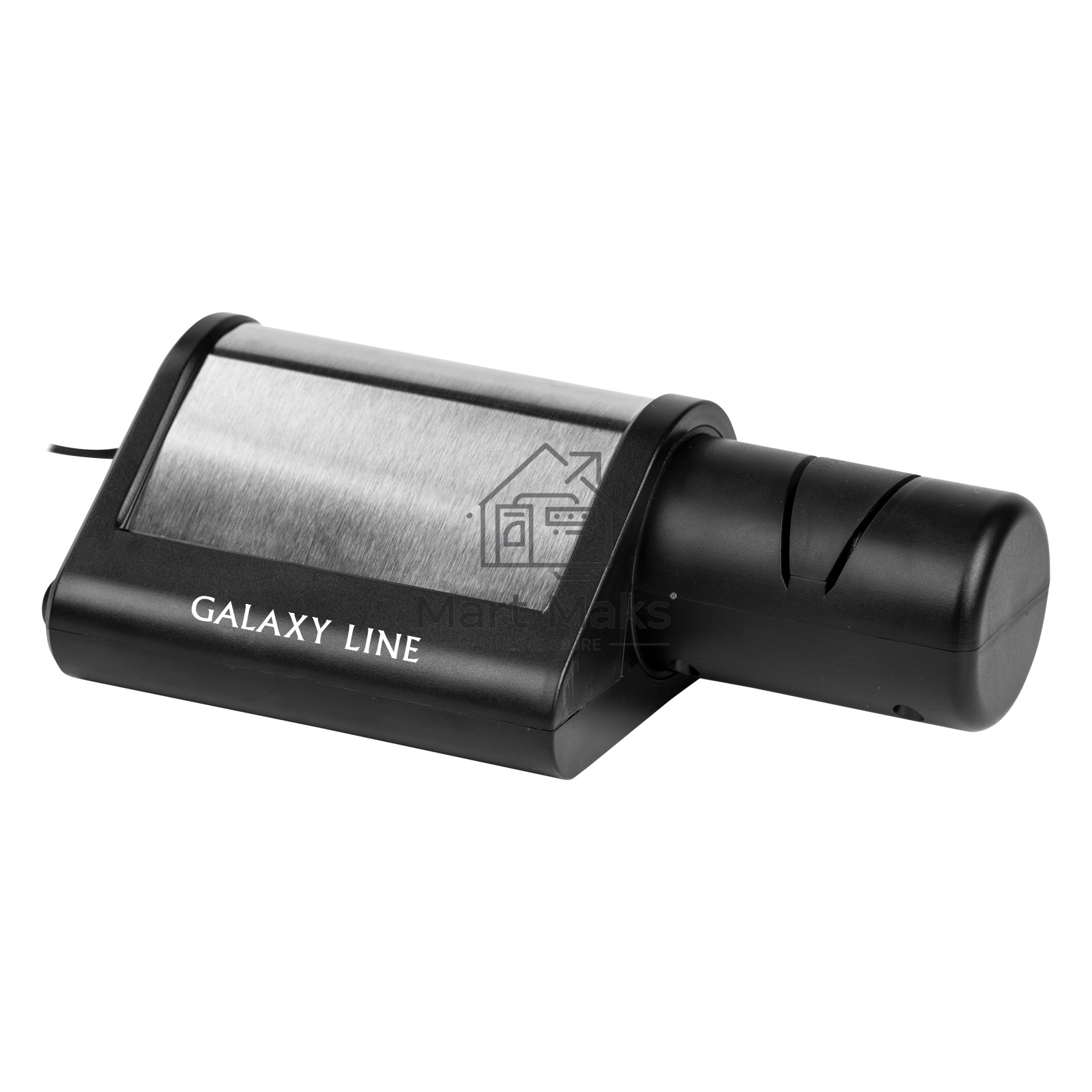 Электрическая точилка для ножей LINE GL2443, черный/серебро 18 Вт, идеальная заточка любых ножей: металлических, кухонных, керамических, спортивных, складных, отличный результат в домашних условиях, время заточки 1 минута, точильные элементы с алмазным по