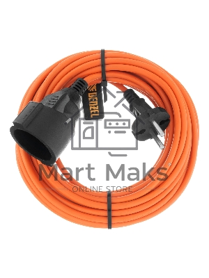 Удлинитель-шнур силовой Garden Series, ПВС, 10м, 1 розетка 3*1,5 мм Denzel