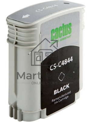 Картридж струйный Cactus CS-C4844 черный (72 мл) для №10 HP 2000/2500/1000/1100/1200