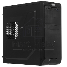Компьютерный корпус Miditower ExeGate EX287030RUS UN-604-UN600 (ATX, БП UN600 с вент. 12см, 2*USB+2*USB 3.0, аудио, черный)