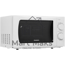Микроволновая печь Starwind SMW3720 белый, 20 л, 700 Вт, переключатели - поворотный механизм
