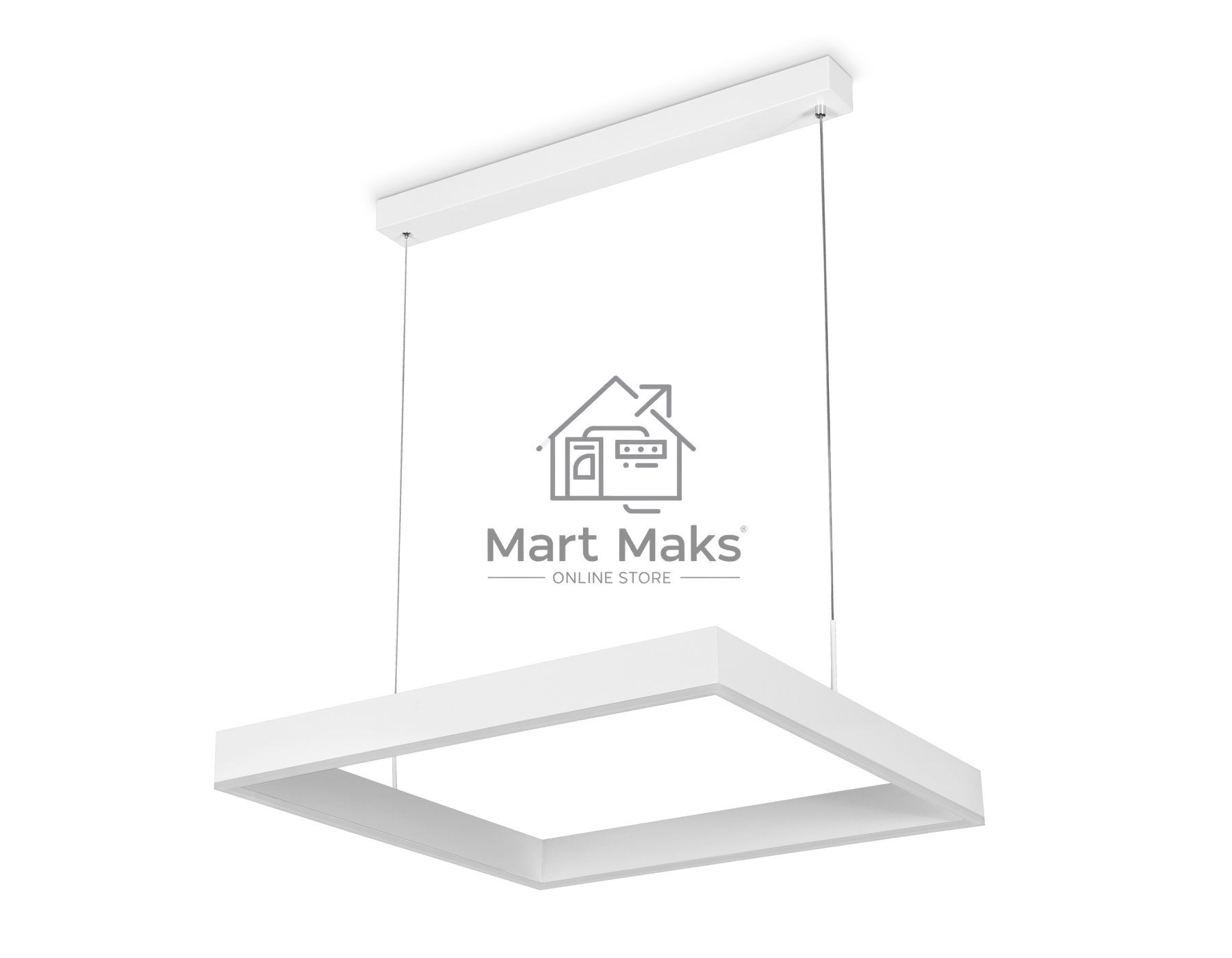 Светильник Ambrella light FA6622 WH белый 65W 600*600*720 (ПДУ РАДИО 2.4G)