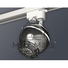 Светильник Ambrella light XT1104002 PSL/BK серебро полированное/тонированный GU5.3 LED 3W 4200K (A2520, C1104, N7192)