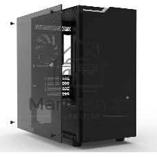 Компьютерный корпус Zalman ZM-T4 plus черный без БП mATX 1x80мм 3x120мм 1xUSB 2.0 1xUSB 3.0 audio bott PSU