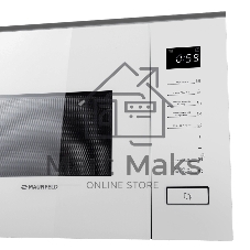 Встраиваемая микроволновая печь Maunfeld MBMO820SGW09 белый, 20 л, 800 Вт, переключатели - сенсор