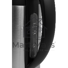 Чайник электрический Bosch TWK3P420 черный, 1.7 л, 2400 Вт, скрытый нагревательный элемент