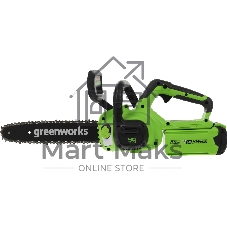 Цепная пила аккумуляторная GreenWorks G40CS30IIK2, 40V, 30 см, с 1* АКБ 2А*ч и ЗУ (2007807UA)