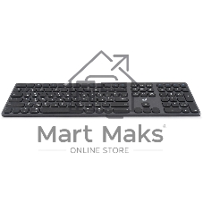Клавиатура Oklick K867W беспроводная, Bluetooth, радиоканал, серый