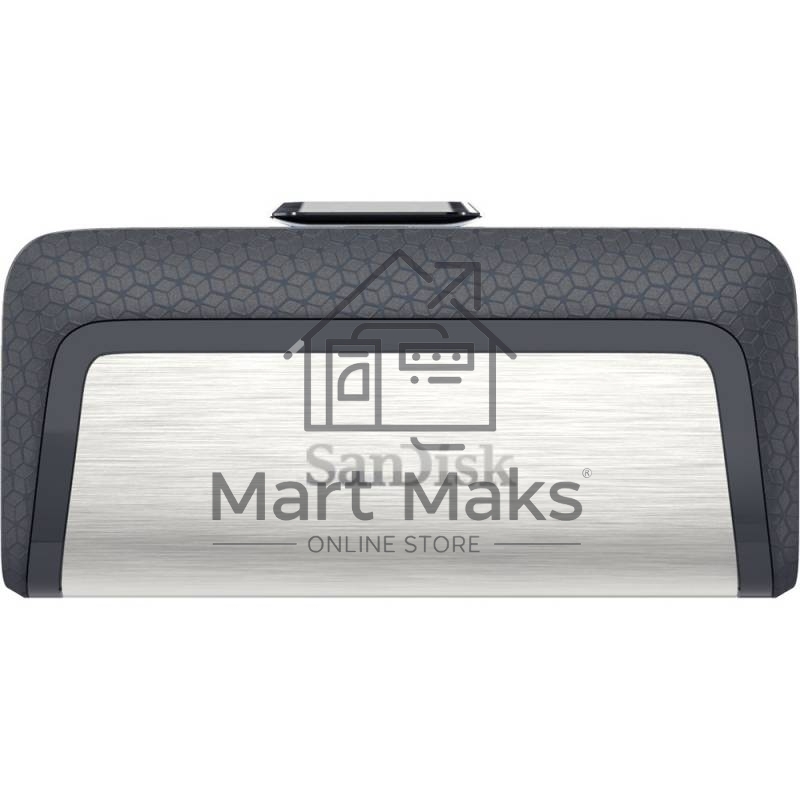 Флешка USB R/W R/W Sandisk 64Gb Ultra Dual SDDDC2-064G-G46 USB3.0 серый/узор