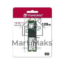 Накопитель SSD Transcend MTE110S, 128Gb, M.2 2280, PCIe 3.0 x4, NVMe, R/W 1600/400