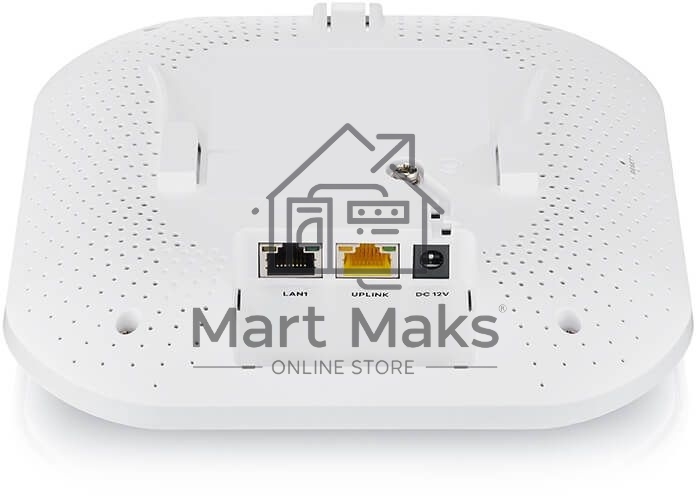 Гибридная точка доступа Zyxel NebulaFlex Pro WAX610D, WiFi 6, 802.11a/b/g/n/ac/ax (2,4 и 5 ГГц), MU-MIMO, антенны 4x4 с двойной диаграммой, до 575+2400 Мбит/с, 1xLAN 2.5GE, 1xLAN GE, PoE, защита от 4G