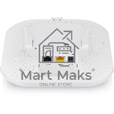 Гибридная точка доступа Zyxel NebulaFlex Pro WAX610D, WiFi 6, 802.11a/b/g/n/ac/ax (2,4 и 5 ГГц), MU-MIMO, антенны 4x4 с двойной диаграммой, до 575+2400 Мбит/с, 1xLAN 2.5GE, 1xLAN GE, PoE, защита от 4G