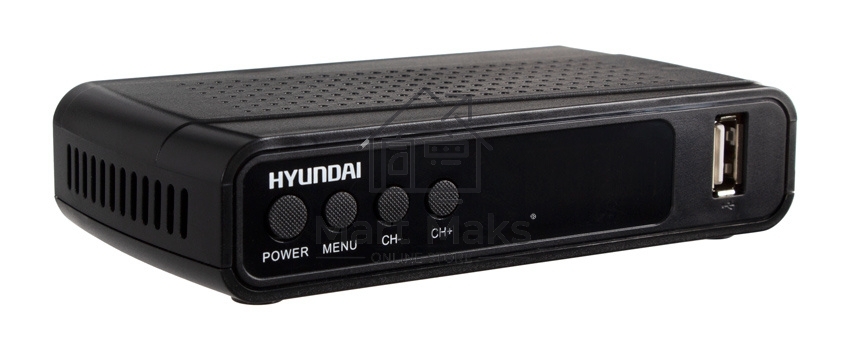Цифровой TV ресивер HYUNDAI H-DVB520 черный
