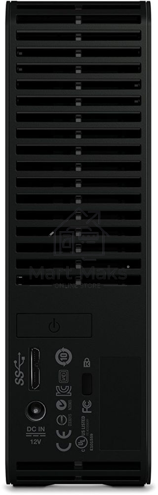 Накопитель на жестком магнитном диске WD Внешний жёсткий диск WD Elements Desktop WDBWLG0080HBK-EESN 8ТБ 3,5