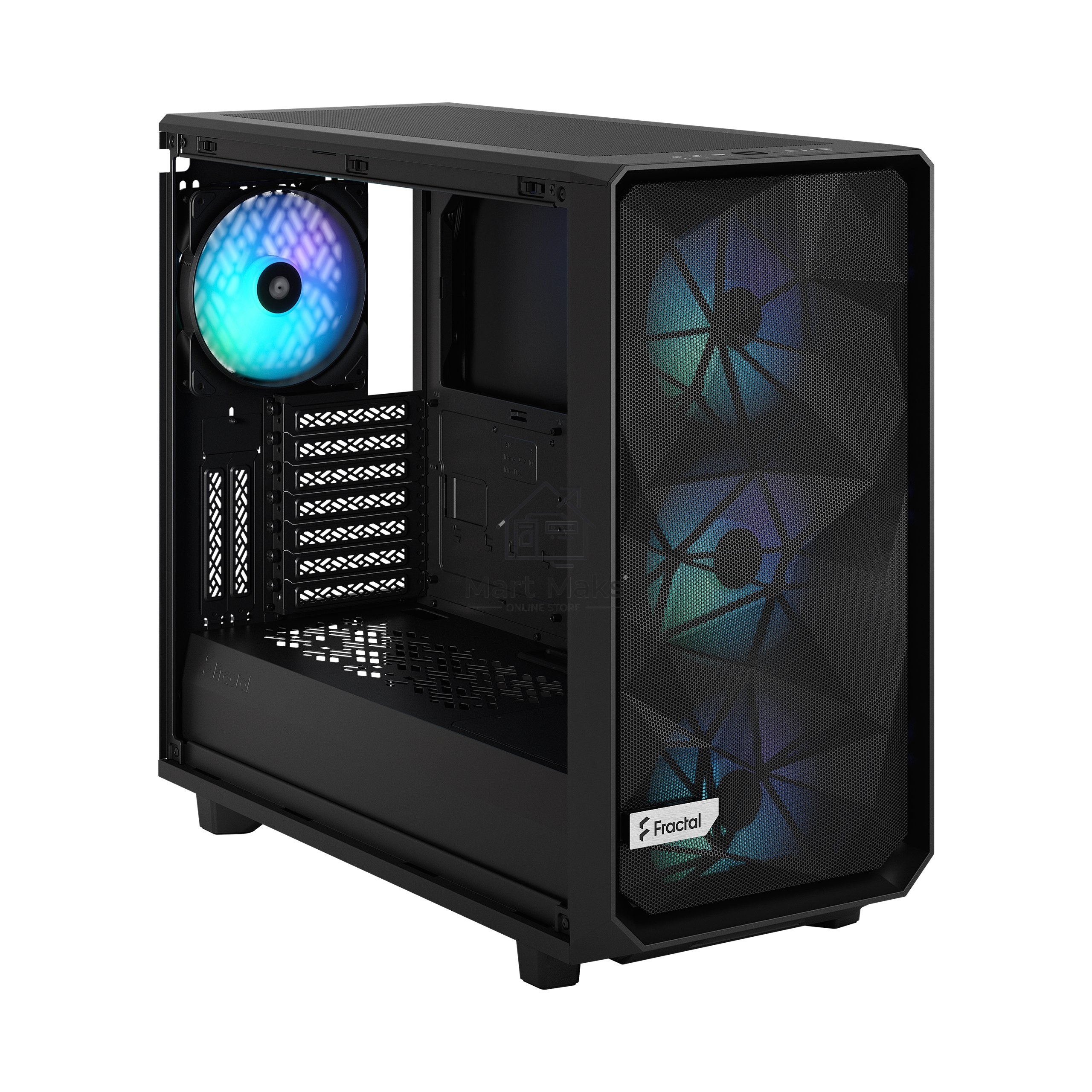 Компьютерный корпус Fractal Design Meshify 2 RGB Black TG Light Tint / FD-C-MES2A-06