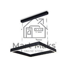 Светильник Ambrella light FA6626 BK черный 65W 600*600*720 (ПДУ РАДИО 2.4G)
