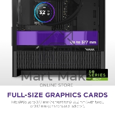 Корпус без блока питания Case NZXT H3 Flow (2025), Midi-Tower, TG, 1x120мм, 1xUSB-A 3.2 + 1xUSB-C 3.2, mATX, mITX черный
