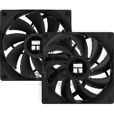 Устройство охлаждения(кулер) Thermalright Burst Assassin Vision 120 Soc-AM5/AM4/1200/1700/1851 черный 4-pin 25.6dB Al+Cu LCD Ret (BA120-VISION-BL)