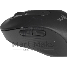 Мышь беспроводная Logitech Signature M650 графитовый, 4000 dpi, радиоканал, Bluetooth, USB, кнопки - 5