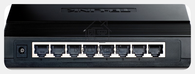 Коммутатор TP-Link SMB TL-SG1008D 8-port Gigabit Switch, plastic case