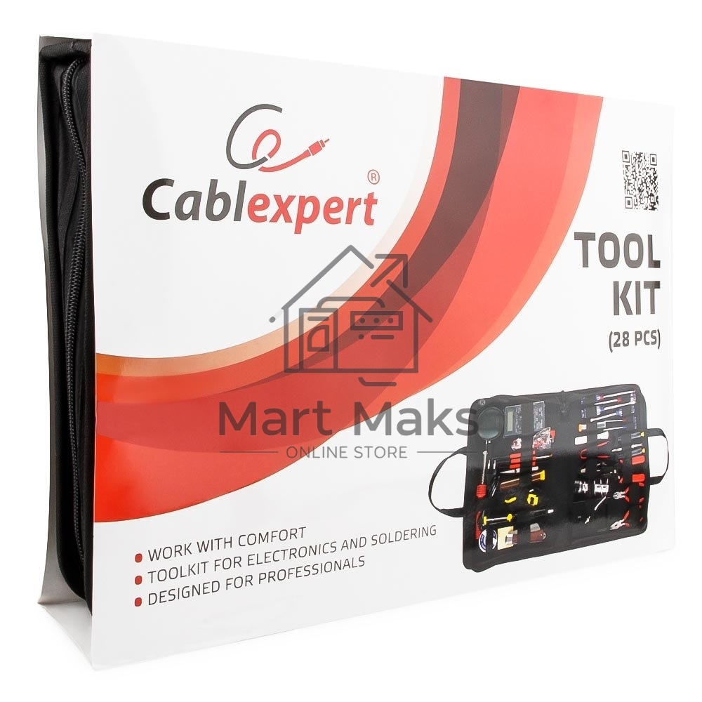 Монтажный инcтрумент Gembird TK-SOLDER набор инструментов (28 предметов)