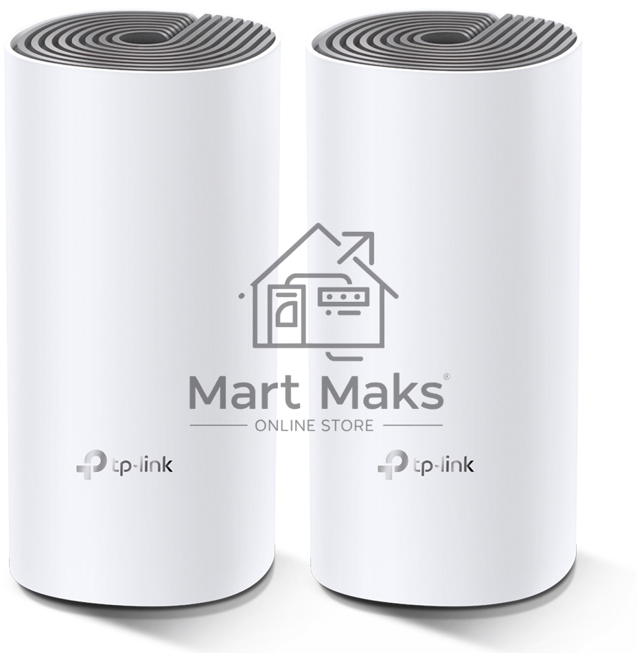 Роутер TP-LINK DECO E4(2-PACK) AC1200 Домашняя Mesh Wi-Fi система