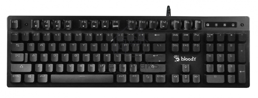 Клавиатура A4Tech Bloody B500N проводная USB серый