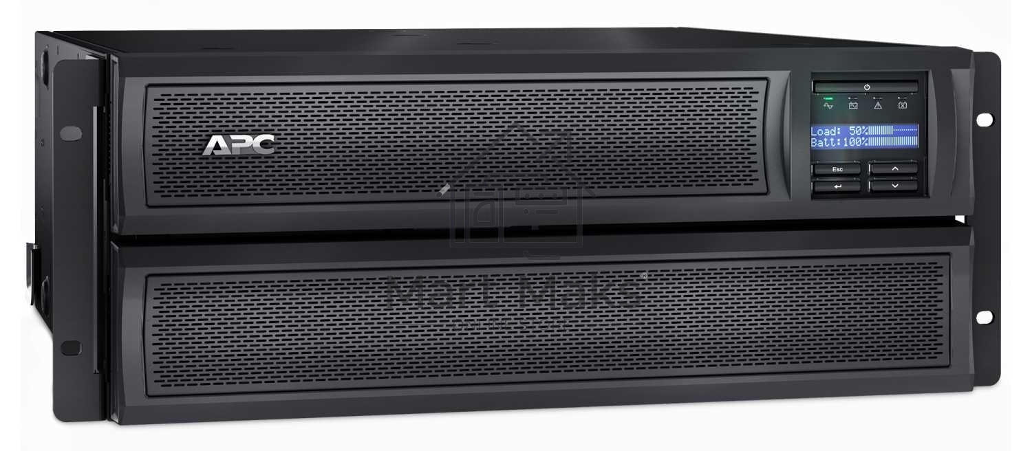 Источник бесперебойного питания APC Smart-UPS X SMX2200RMHV2U 1980Вт 2200ВА черный