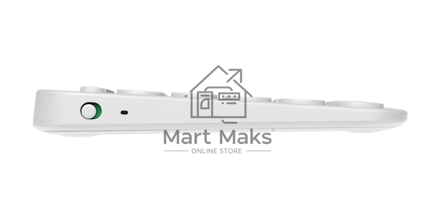 Клавиатура беспроводная Logitech K380, Bluetooth, белый