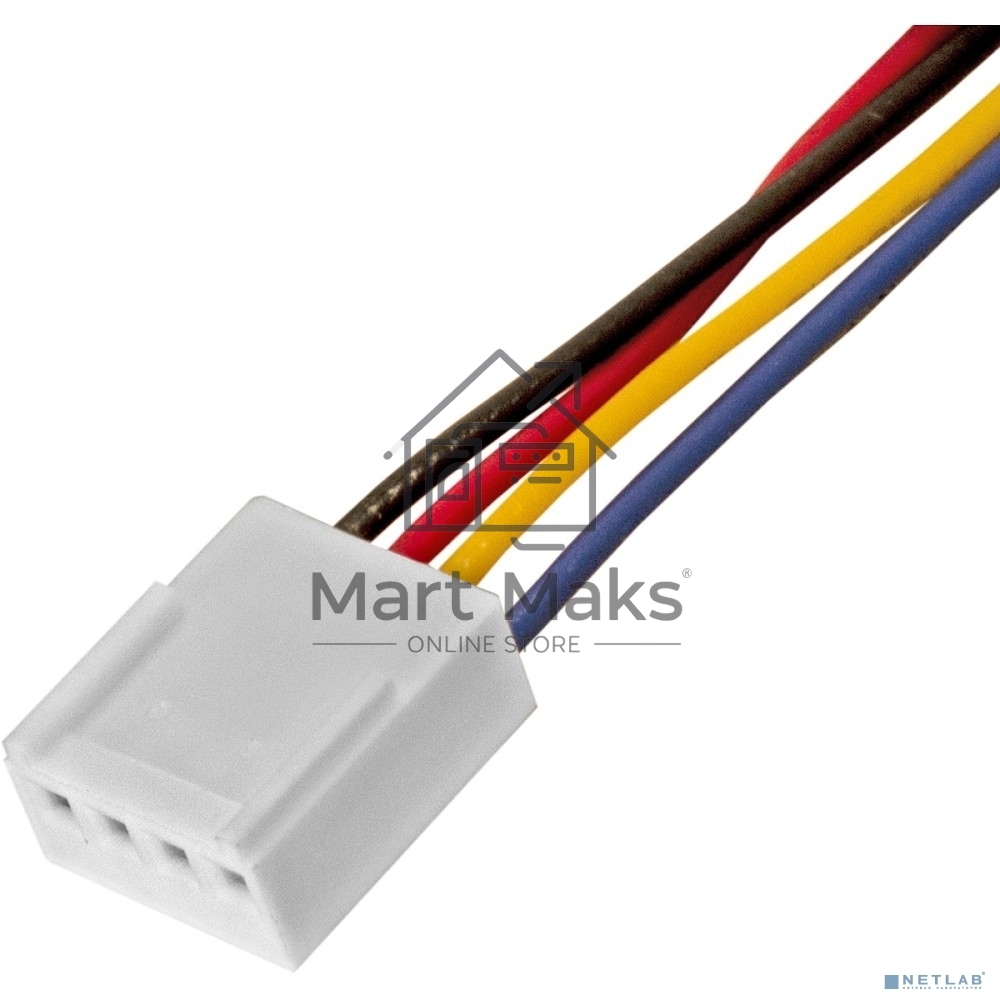Вентилятор для корпуса ExeGate E12025S4P-PWM черный, 120 мм, 1500 об/мин, 25 дБ, 4 pin