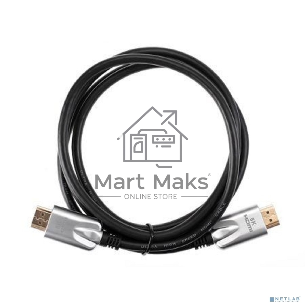 Кабель HDMI 19M/M,ver. 2.1, 8K@60 Hz 1.5m VCOM <CG862-1.5M> VCOM/TELECOM