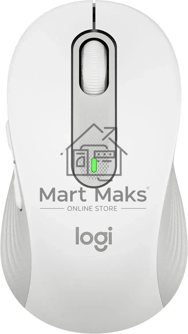 Мышь беспроводная Logitech Signature M650 белый, 4000 dpi, радиоканал, Bluetooth, USB, кнопки - 5