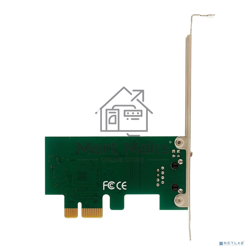 Сетевой адаптер ExeGate EXE-560 PCI Express 10/100/1000Mbps RTL8111C (OEM) EX281224RUS