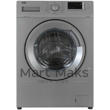 Стиральная машина Beko WSRE6512ZSS серебристый, загрузка фронтальная 6 кг, 1000 об/мин., класс: А