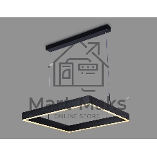 Светильник Ambrella light FA6626 BK черный 65W 600*600*720 (ПДУ РАДИО 2.4G)